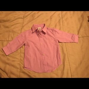 Starting out light purple button down